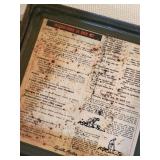 Metal WWII Military 1st aid Box