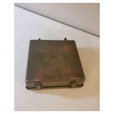 Metal WWII Military 1st aid Box