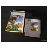 NES Cabal - Cartridge, Sleeve & Box