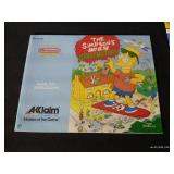 NES Simpsons: Bart Vs. The Space Mutants - Complete in Box With Poster!