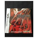 Nintendo DS Resident Evil: Deadly Silence - Cartridge & Manual - RARE!