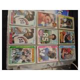 PACKED Vintage Football Card Album - 1970s & 1980s