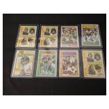(8) Vintage Walter Payton Cards