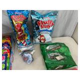 Assorted Candy, Dubble Bubble, Cotton Candy, Andes Mints, and More