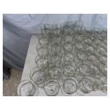 Large Lot of Vintage Libbey Christmas Glassware