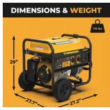 Brand New Firman 8375-Watt Generator 30 Amp 120-Volt/240-Volt with Wheel Kit and Cover