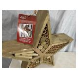 New Rustic Farmhouse Star Insect / Butterfly / Bee House