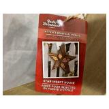 New Rustic Farmhouse Star Insect / Butterfly / Bee House