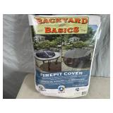 New Backyard Basics Round Fire Pit Cover