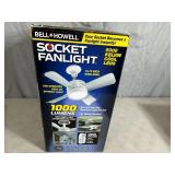 New Socket Fanlight with Remote Control and LED Light
