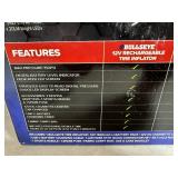 New Bullseye Pro Rechargeable Tire Inflator