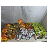 Assorted Candy, Haribo Peaches, Haribo Gummy Bears, Haribo Snakes, Blow Pops, and More