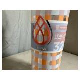 New Manna 32 oz Leak Proof Glass Water Bottle