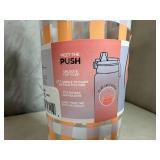 New Manna 32 oz Leak Proof Glass Water Bottle