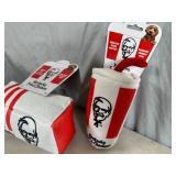 2 New KFC Themed Dog Toys