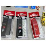 Assorted Velcro Mounting, Doubel Sided Tape, Command Hooks, Etc