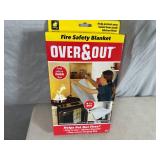 New Over & Out Fire Safety Blanket