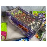 Assorted Candy, Dubble Bubble, Crybaby, Wax Fangs, Nik L Nips, and more.