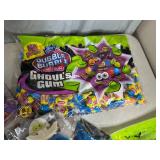 Assorted Candy, Dubble Bubble, Crybaby, Wax Fangs, Nik L Nips, and more.