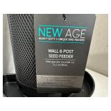 New Age Heavy Duty Wall and Post Bird Feeder