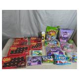 Assorted Candy, Chocolate Cherries, Tootsie Rolls, Fruit Chews, Dots, and More