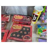 Assorted Candy, Chocolate Cherries, Tootsie Rolls, Fruit Chews, Dots, and More