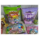 Assorted Candy, Chocolate Cherries, Tootsie Rolls, Fruit Chews, Dots, and More
