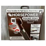 New Horsepower Pocket Pony Cordless Power Scrubber