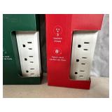 2 New Globe Designer Power Strips