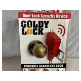 New Goldy Lock Portable Door Alarm and Lock