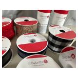 17 New Rolls of Craft / Decorative Wired Ribbon