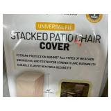 New Stacked Patio Chair Cover