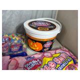 Assorted Candy, Gummy Bears, Dubble Bubble, Ring Pops, and More