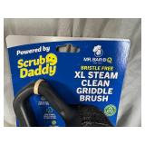 New Mr Bar-B-Q Scrub Daddy Bristle Free Steam Clean Grill / Griddle Brush