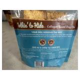 3 New Bags of Fieldcrest Collagen Based Dog Chews