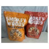 2 New Bags of Smokey Woods Grilling BBQ Wood Chips