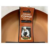 New 5 in 1 Copper Ceramic Coated 11 inch Frying Pan