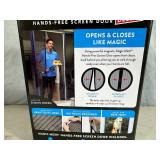 New Magic Mesh Hands-Free Magnetic Screen Door - Deluxe