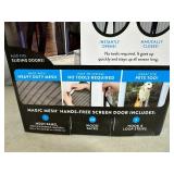 New Magic Mesh Hands-Free Magnetic Screen Door - Deluxe