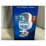 New Arctic Air Grip Go Rechargeable Clamp-On Cooler