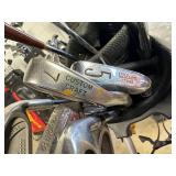 Large Lot of Approx 92 Golf Clubs Take What You Want Golf Clubs and Bags