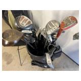 Large Lot of Approx 92 Golf Clubs Take What You Want Golf Clubs and Bags
