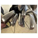 Large Lot of Approx 92 Golf Clubs Take What You Want Golf Clubs and Bags