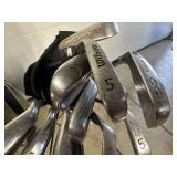 Large Lot of Approx 92 Golf Clubs Take What You Want Golf Clubs and Bags
