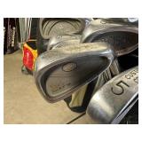 Large Lot of Approx 92 Golf Clubs Take What You Want Golf Clubs and Bags