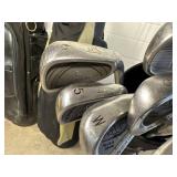 Large Lot of Approx 92 Golf Clubs Take What You Want Golf Clubs and Bags