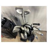 Large Lot of Approx 92 Golf Clubs Take What You Want Golf Clubs and Bags