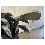 Large Lot of Approx 92 Golf Clubs Take What You Want Golf Clubs and Bags