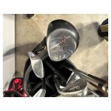 Large Lot of Approx 92 Golf Clubs Take What You Want Golf Clubs and Bags