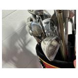 Large Lot of Approx 92 Golf Clubs Take What You Want Golf Clubs and Bags